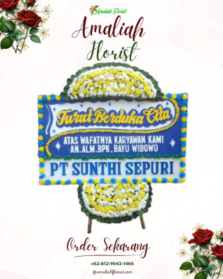 Papan Bunga Duka di Ciwedus