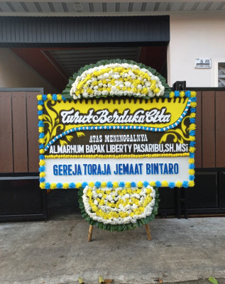 Papan Bunga Duka di Ciwedus
